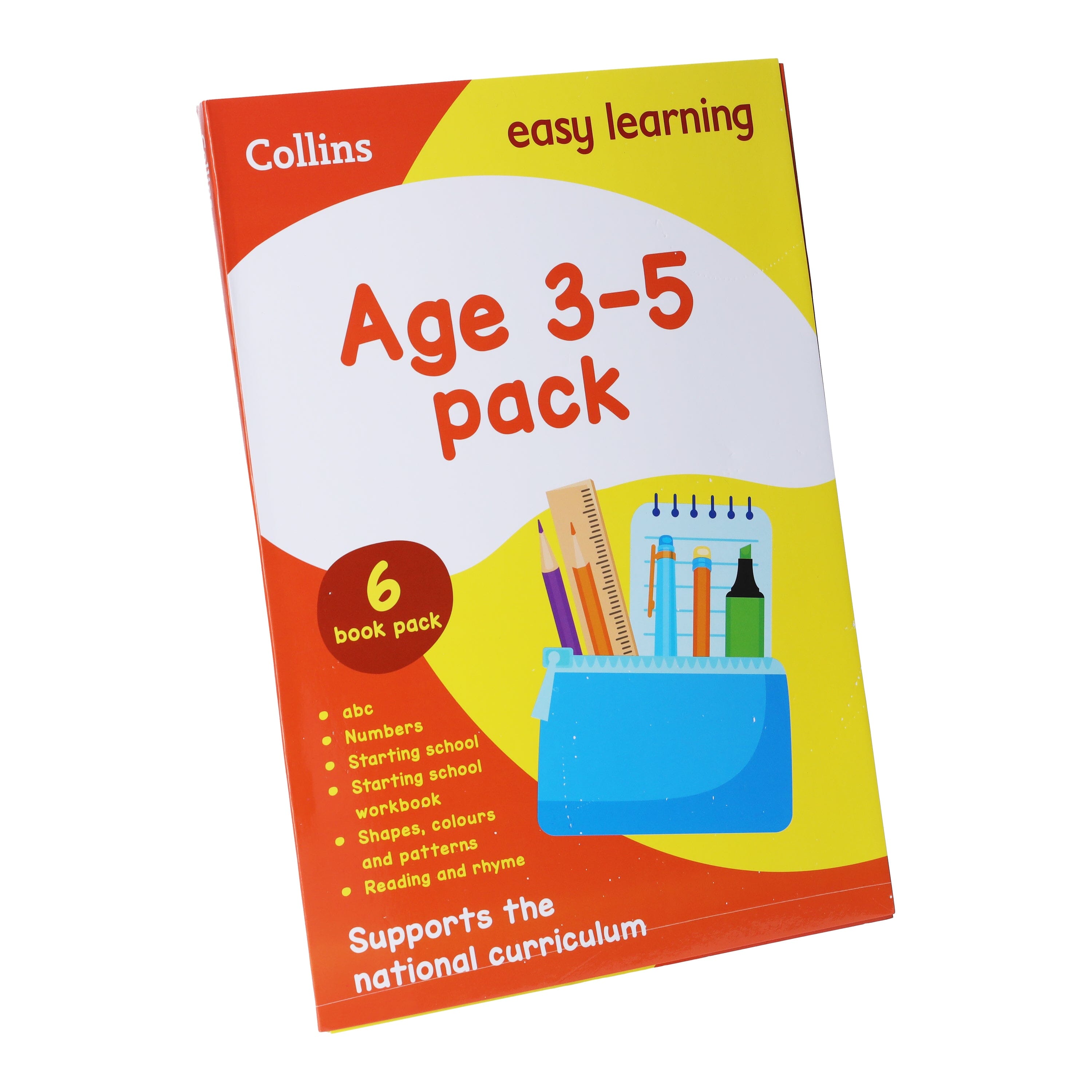 Children's Book Collins Easy Learning Starter Ages 3–5 with 6 Books