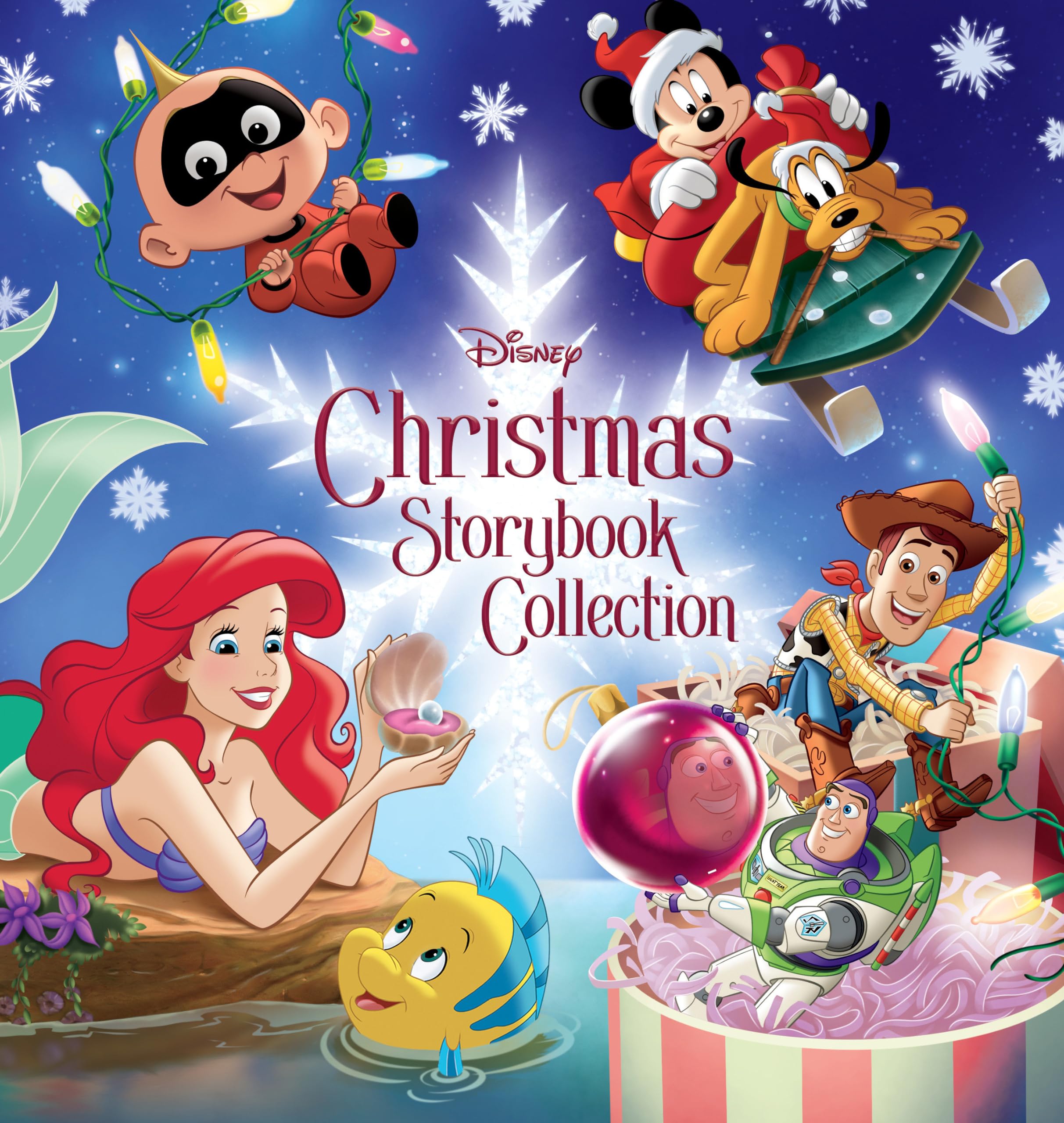 Children's Book Disney Christmas Storybook Collection Festive with 1 - product gallery image 2