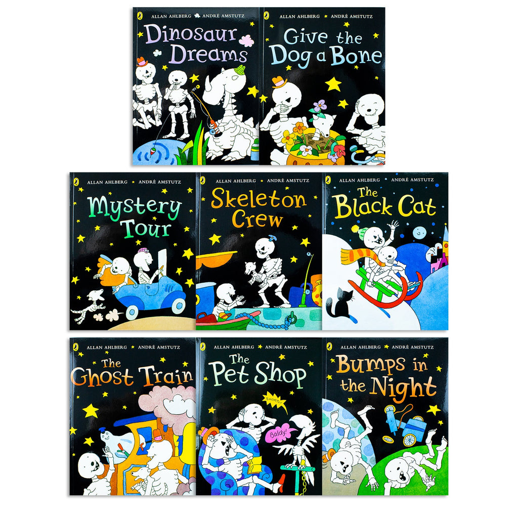 Children's Book Funnybones Collection by Allan Ahlberg Books with 8 Books