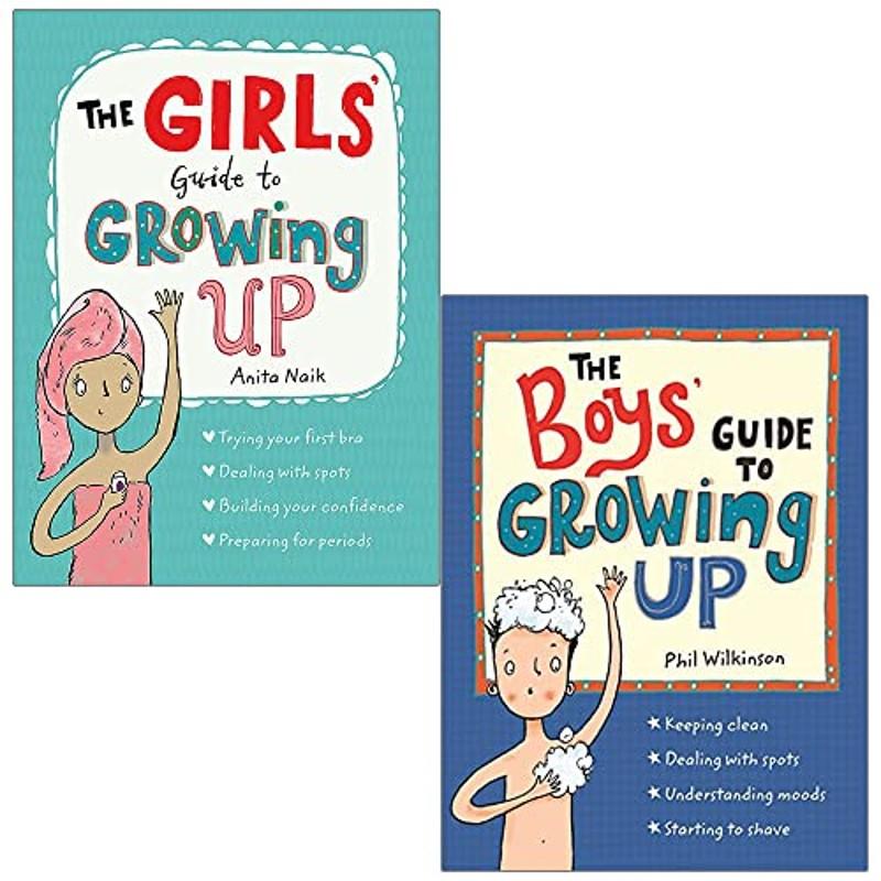 Children's Book Girls' Guide to Growing Up Boys' with 2 Books