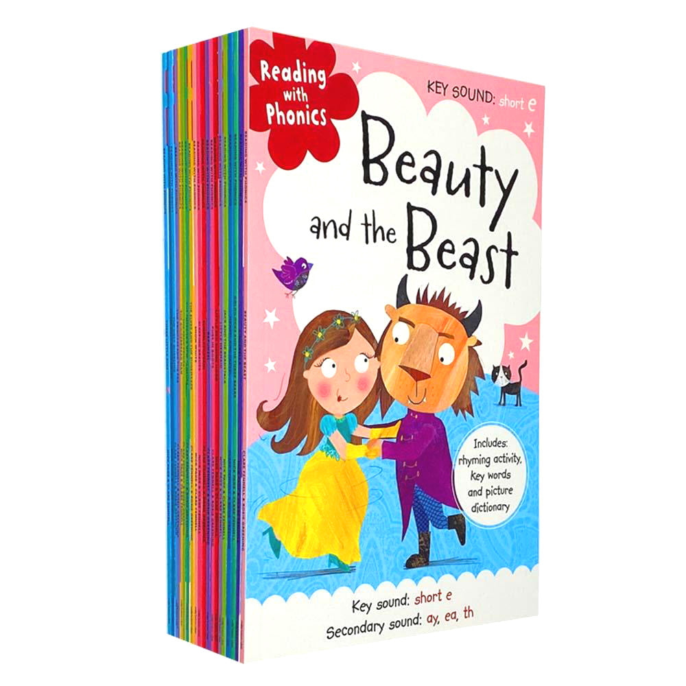 Children's Book Phonics Books Box Fairy Tales Ages - product gallery image 2