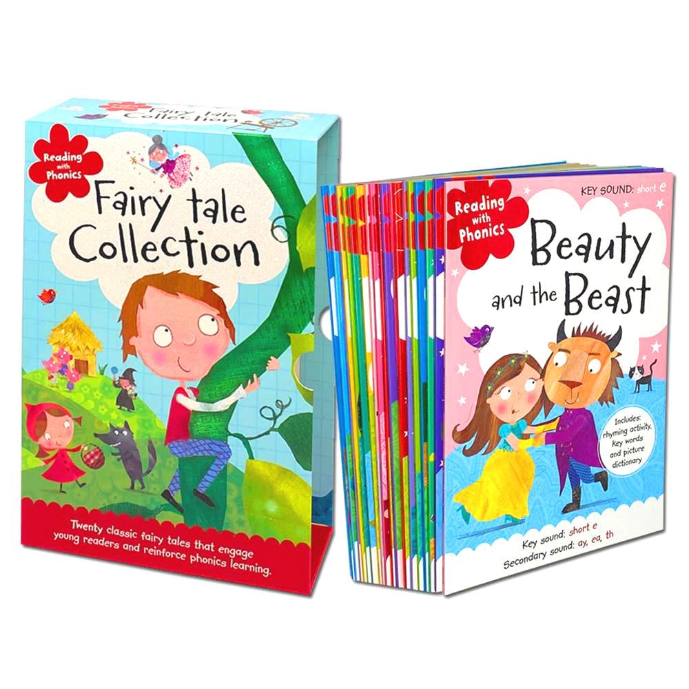 Children's Book Phonics Books Box Fairy Tales Ages - product gallery image 5