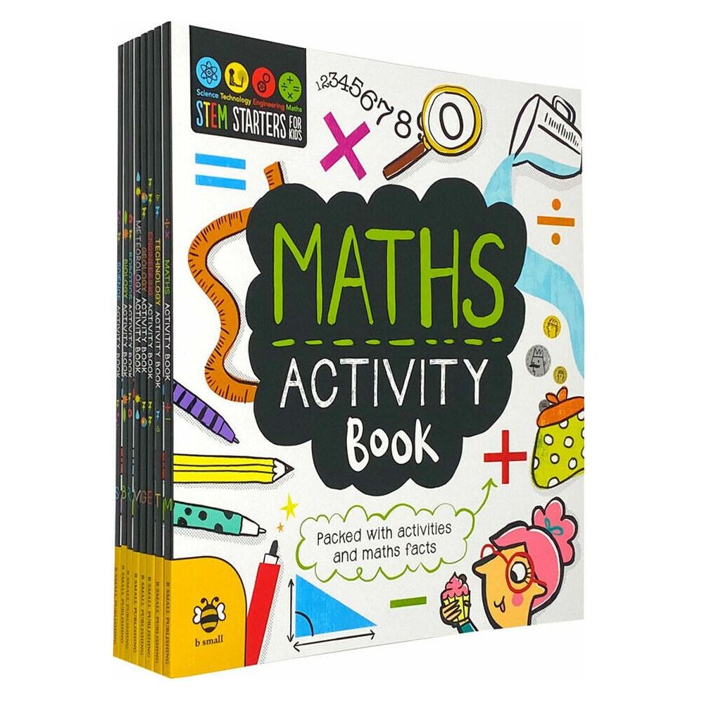 Children's Book STEM Books Kids Activity Science, Maths