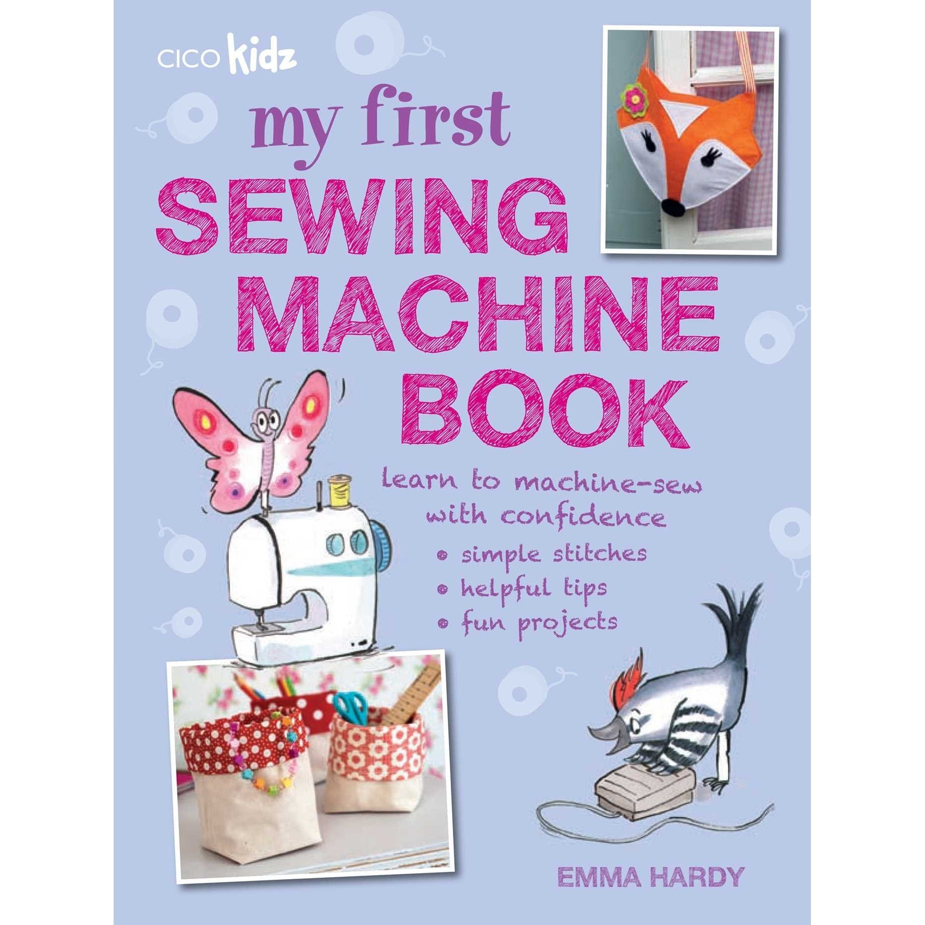 Children's Craft Book Kids Sewing My First Sewing Machine with 1