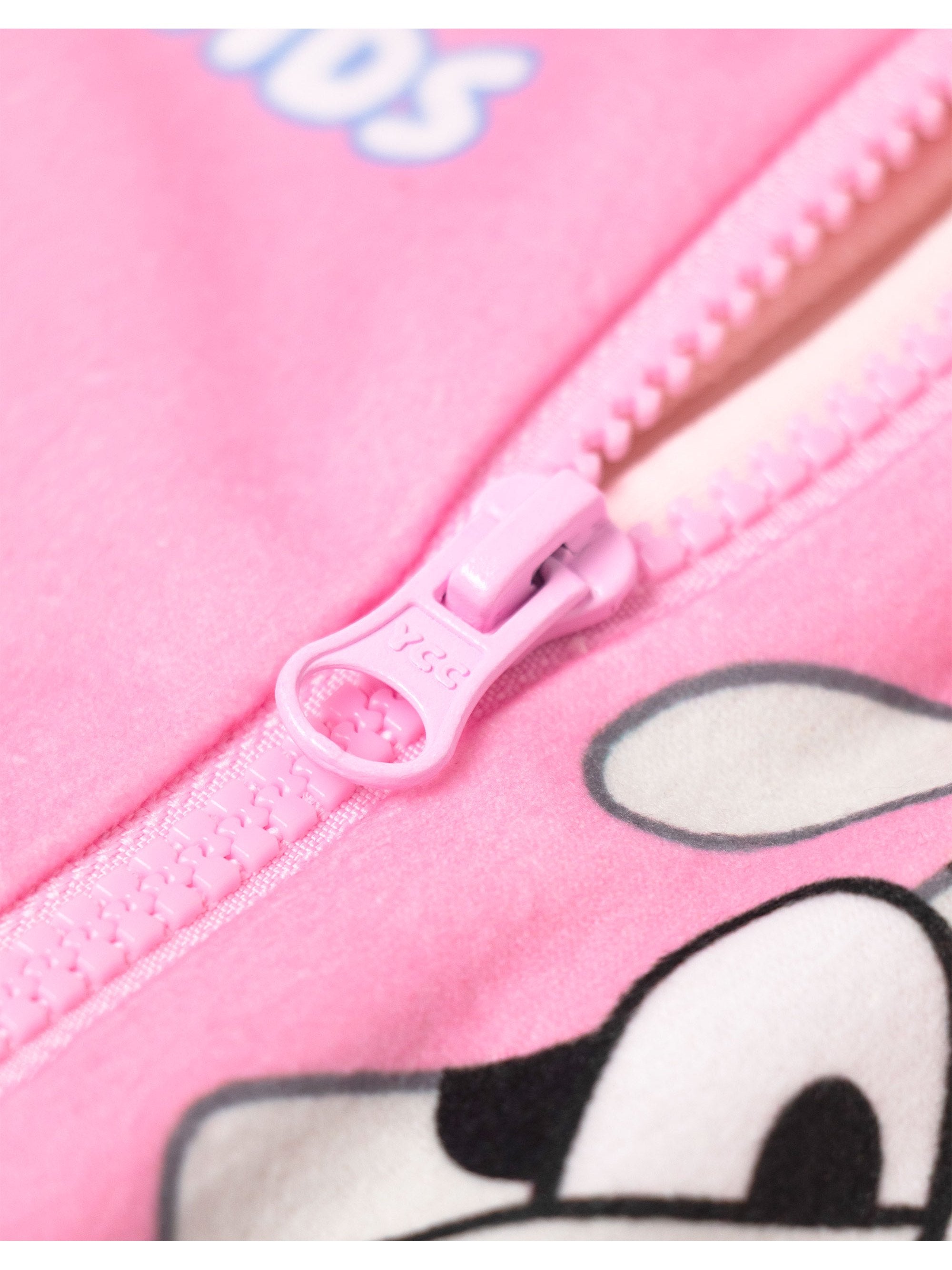 Children's Pyjamas Bluey Girls' Pink Microfleece Onesie Ages - product gallery image 5