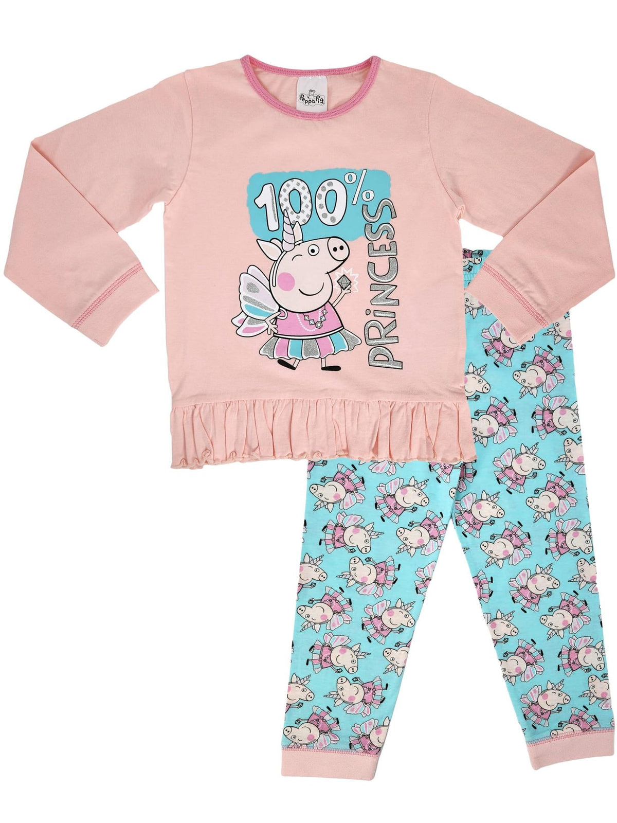Children's Pyjamas Peppa Pig Girls' Cotton Pyjama Months - product gallery image 3