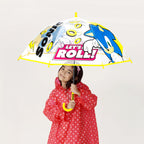 Children's Umbrella with 71cm, Acrylic, Sonic Hedgehog Kids Dome Windproof Brolly - product gallery image 7