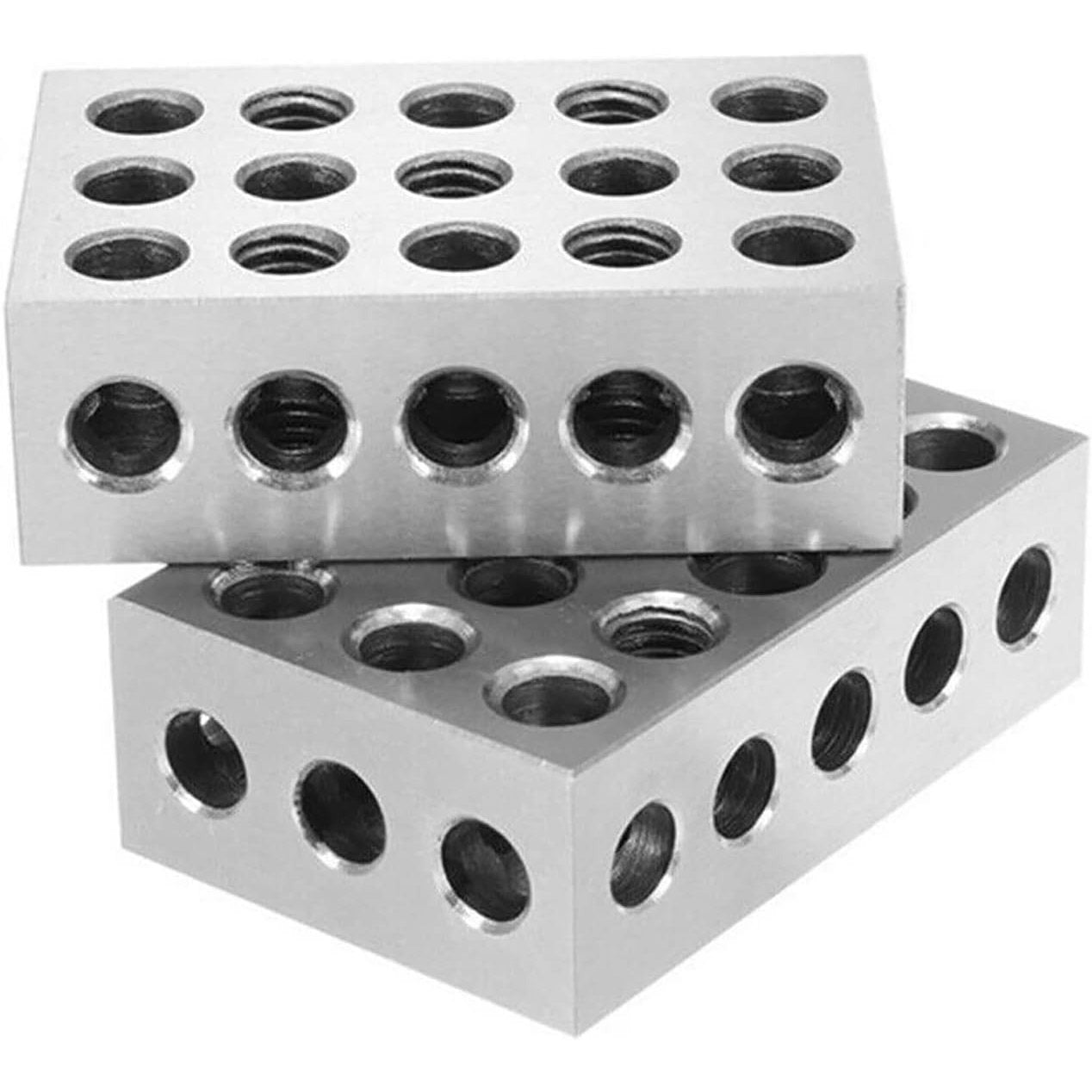 Clamping Block with Precision 1-2-3 Blocks of Hardened Steel - 2 Packs option
