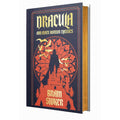 Classic Fiction & Gothic Horror Book Dracula Other Classics by Bram Stoker with Leather