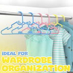 Clothes Hangers with Space-Saving, 28cm, Cotton, 40 Pack - product gallery image 12