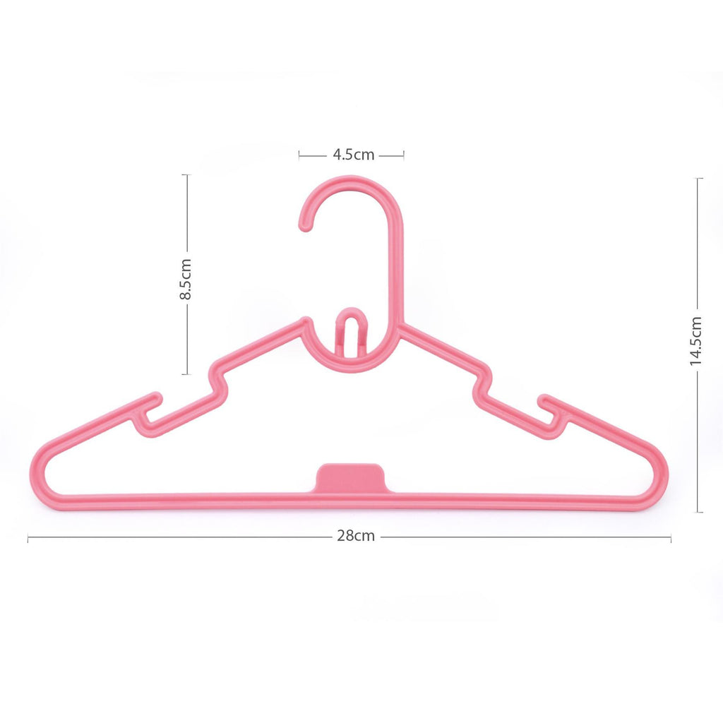 Clothes Hangers with Space-Saving, 28cm, Cotton, 40 Pack - product gallery image 3