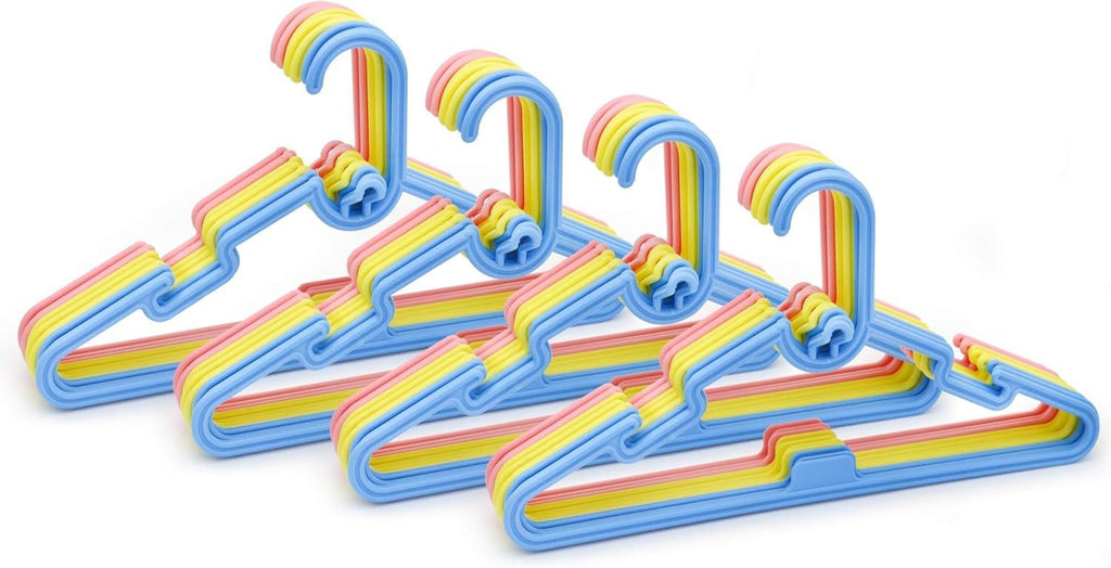 Clothes Hangers with Space-Saving, 28cm, Cotton, 40 Pack - product gallery image 6