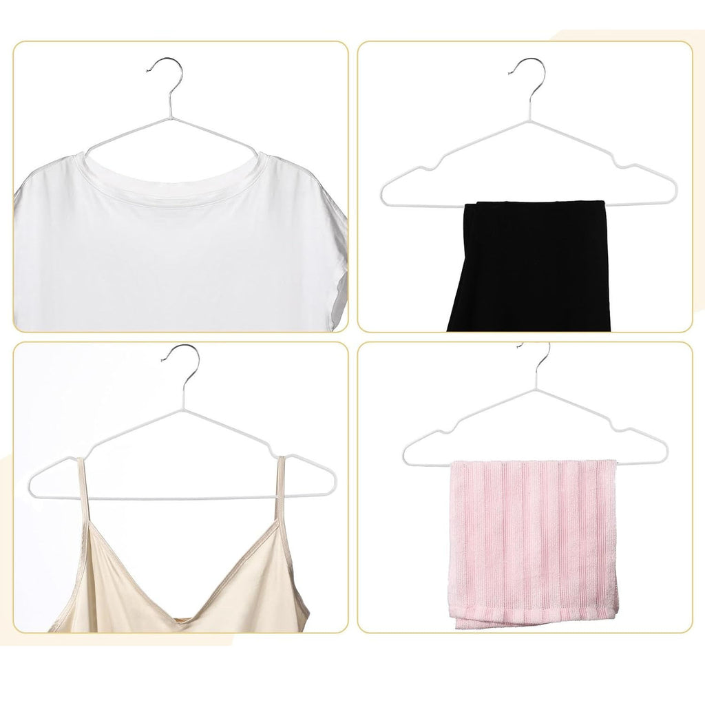 Clothes Hangers with Space-Saving, Non-Slip, Metal, 20 Pack - product gallery image 10