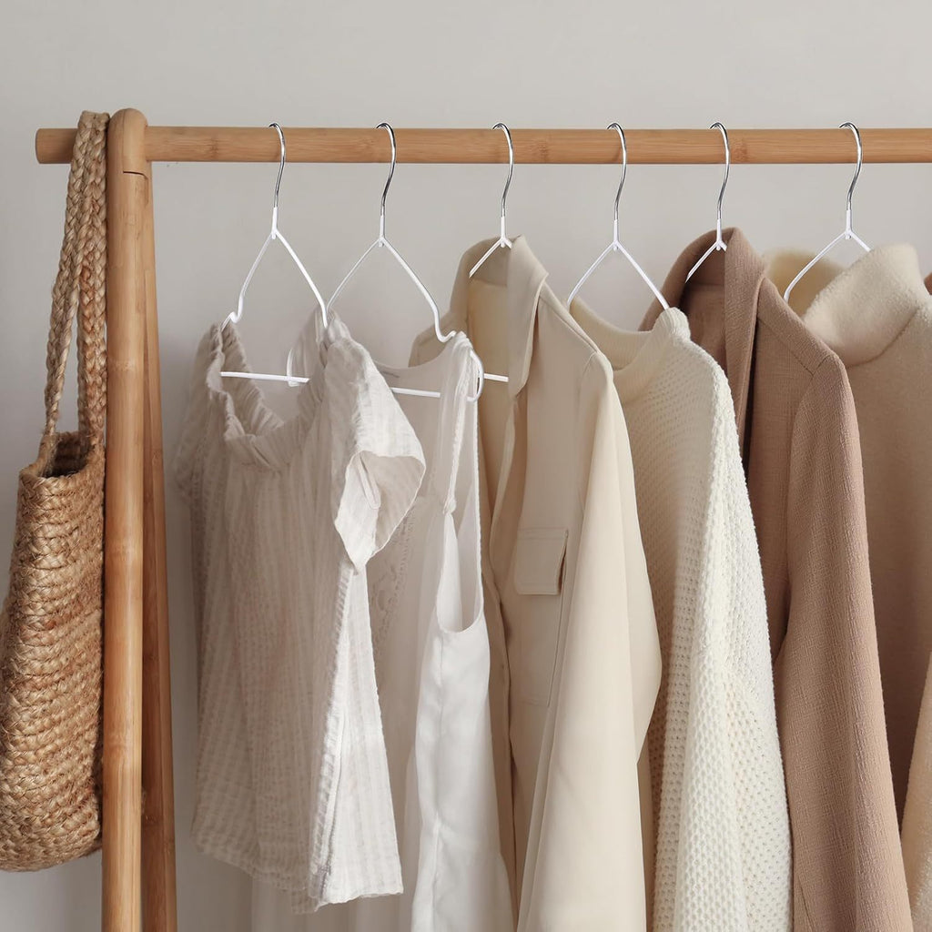 Clothes Hangers with Space-Saving, Non-Slip, Metal, 20 Pack - product gallery image 12