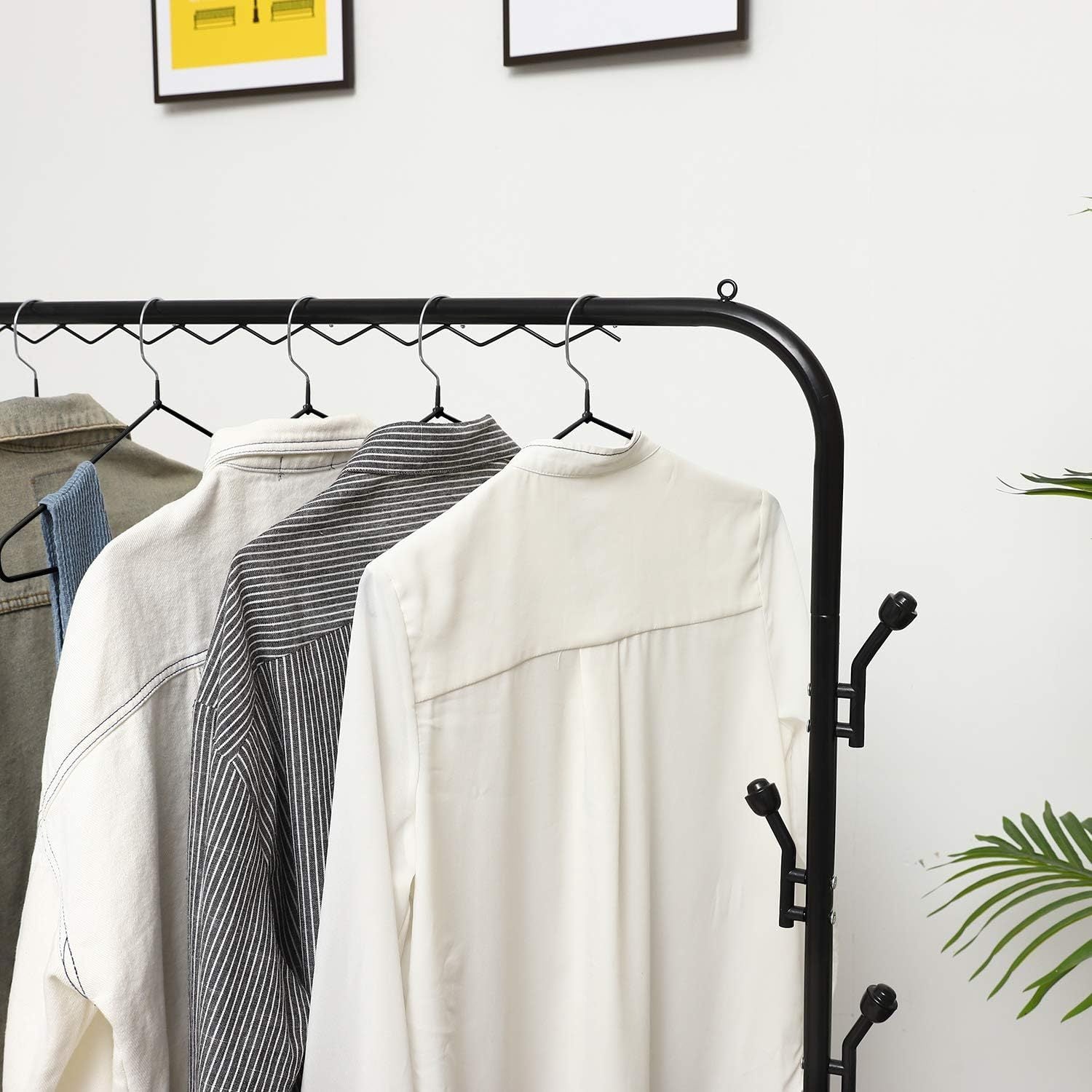 Clothes Hangers with Space-Saving, Non-Slip, Metal, 20 Pack - product gallery image 2