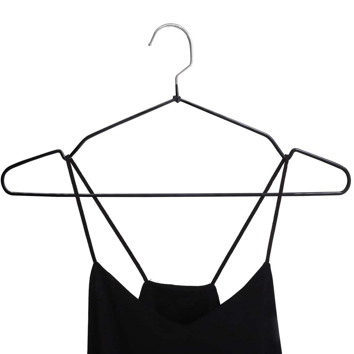 Clothes Hangers with Space-Saving, Non-Slip, Metal, 20 Pack - product gallery image 5