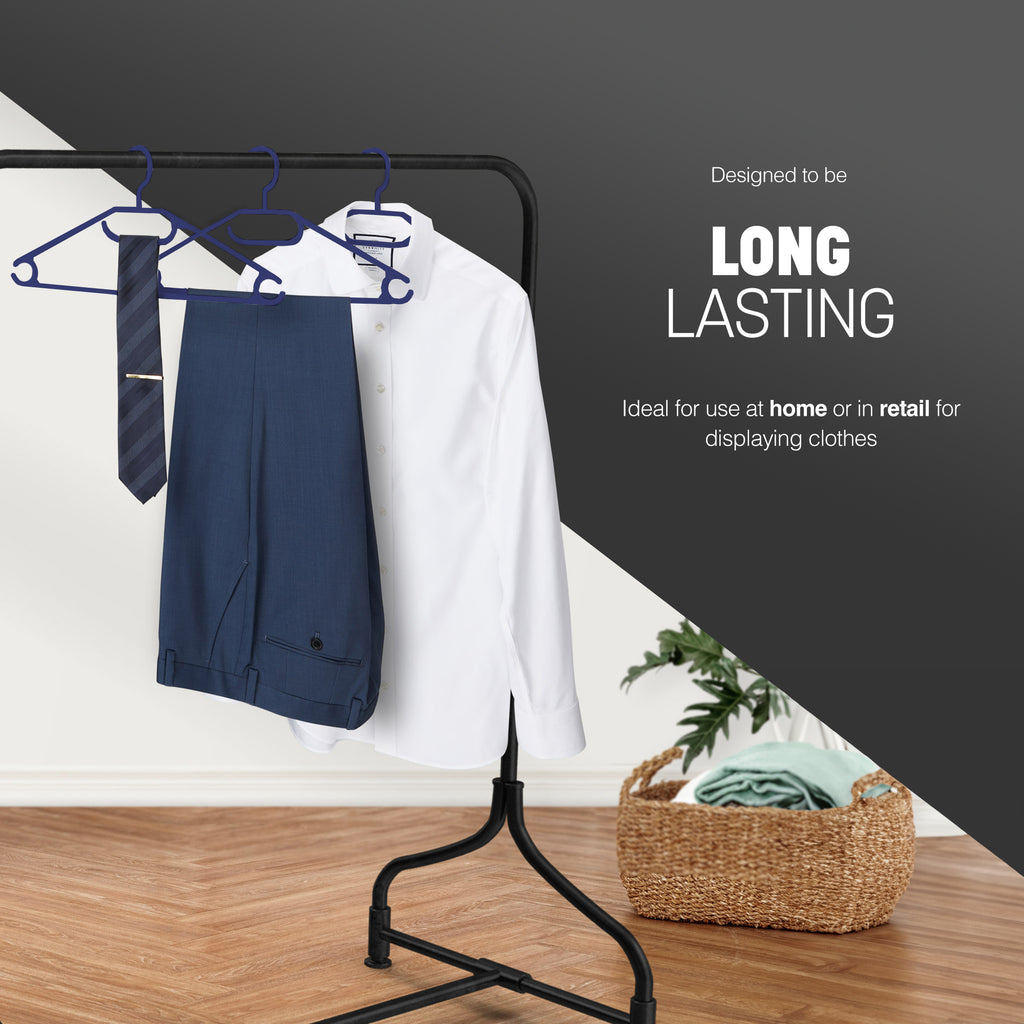 Clothes Hangers with Space-Saving, Non-Slip, Plastic, 20 Pack - product gallery image 24