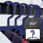 Clothes Hangers with Space-Saving, Non-Slip, Plastic, 20 Pack - product gallery image 26