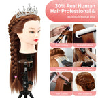 Clothing Set Hairdressing Mannequin Head Clamp for casual and seasonal outfits - product gallery image 4
