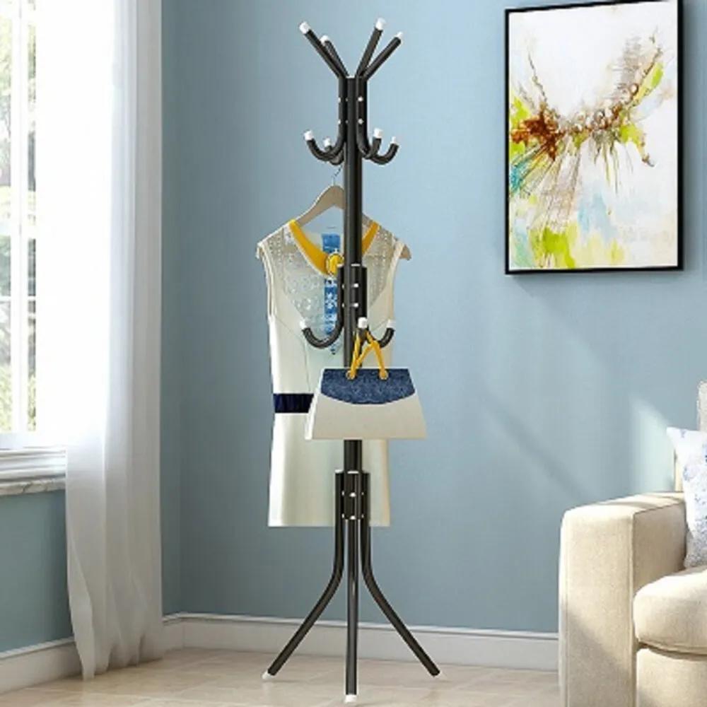 Coat Rack with Easy Assembly, Water-Resistant, Freestanding - Black option