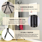 Coat Rack with Easy Assembly, Water-Resistant, Metal - product gallery image 3
