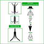 Coat Rack with Easy Assembly, Water-Resistant, Metal - product gallery image 5