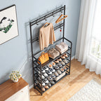Coat Rack with Space-Saving, Easy Assembly, Freestanding, Metal - product gallery image 6