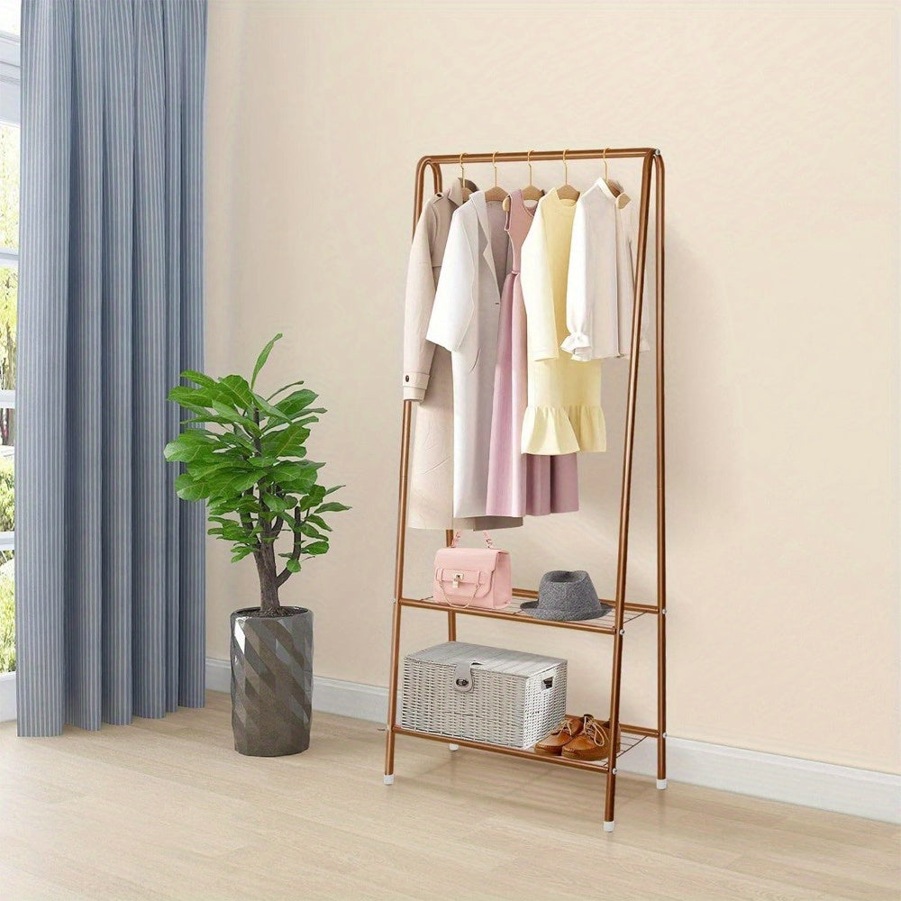 Coat Rack with Space-Saving, Freestanding, 151cm, Metal, 60cm x 151cm - product gallery image 11