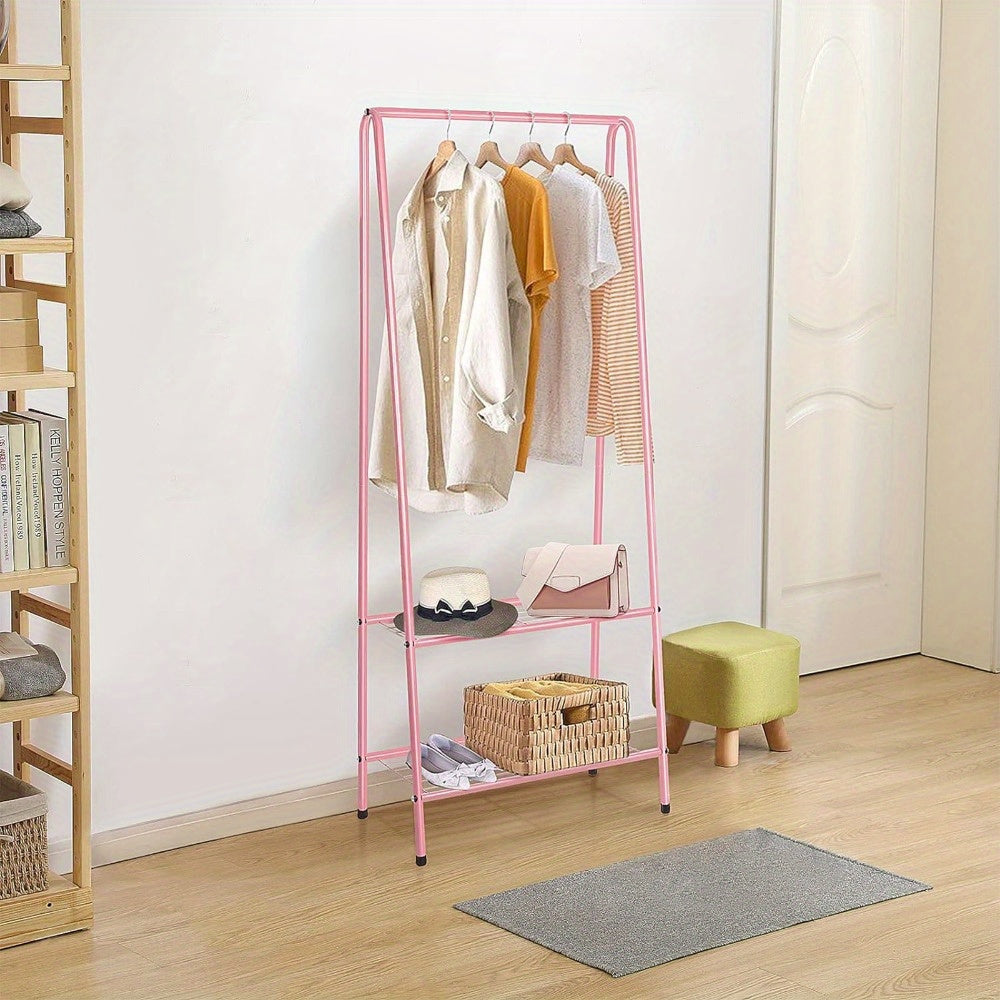 Coat Rack with Space-Saving, Freestanding, 151cm, Metal, 60cm x 151cm - product gallery image 12