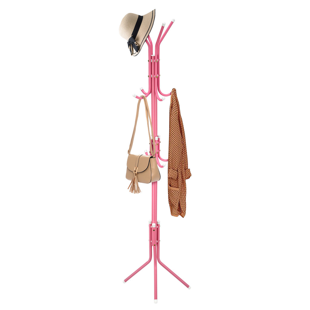 Coat Rack with Space-Saving, Freestanding, 175cm, Metal - product gallery image 13