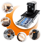 Coffee Pod Storage with Space-Saving, Non-Slip, Pull-Out, Metal - product gallery image 8