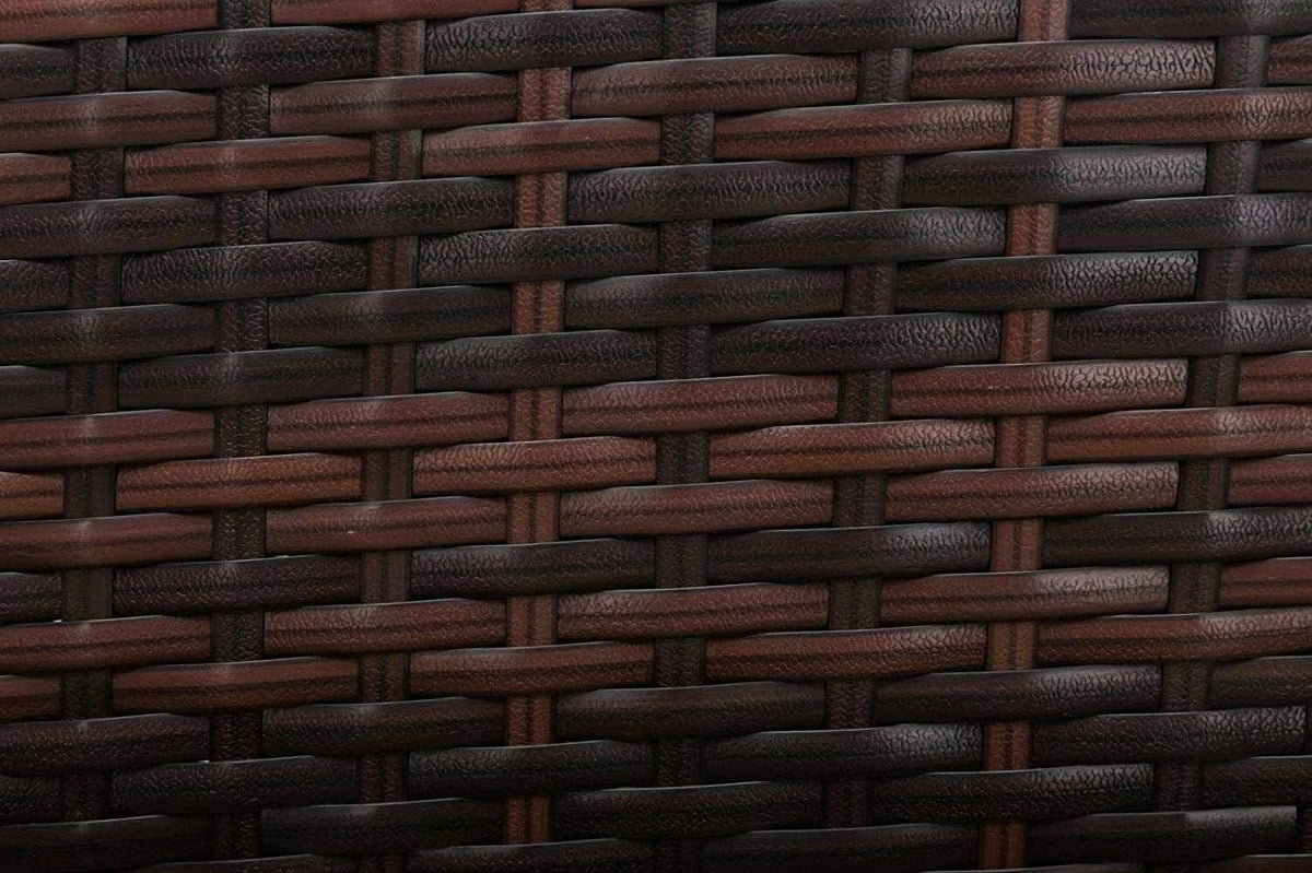 Coffee Table with 4 Piece, Rattan Garden Furniture Piece Armchairs - product gallery image 20