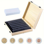 Coin Collecting Supplie with 30mm, Wood, Wooden for storage and organisation - product gallery image 3