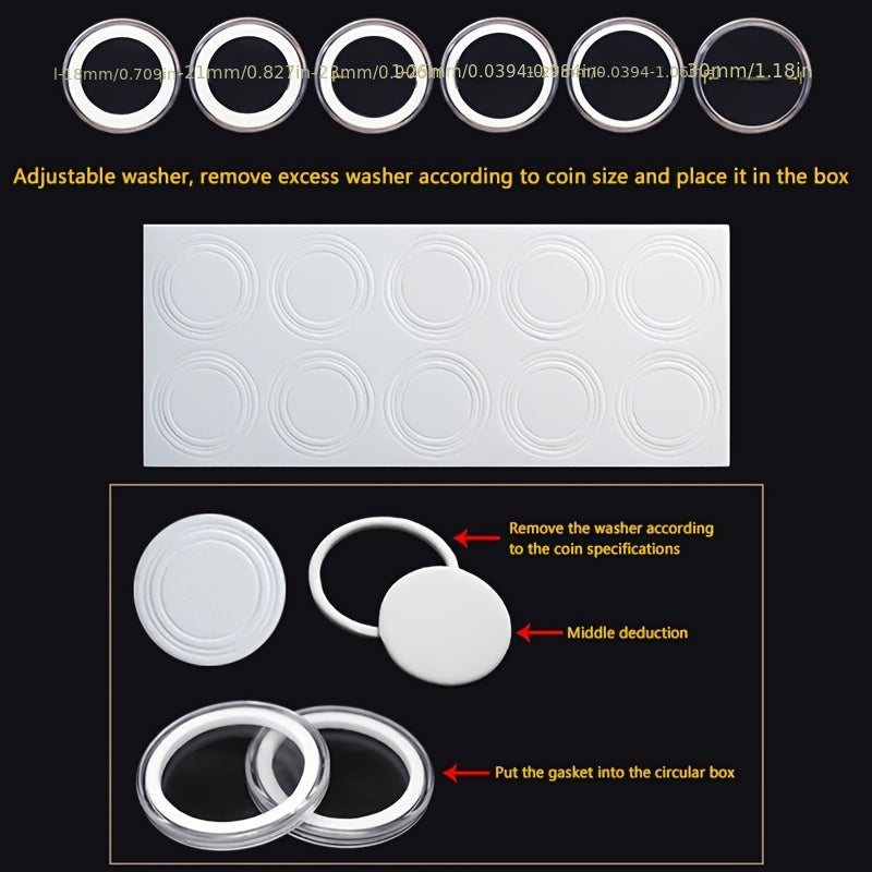 Coin Collecting Supplie with 30mm, Wood, Wooden for storage and organisation - product gallery image 5