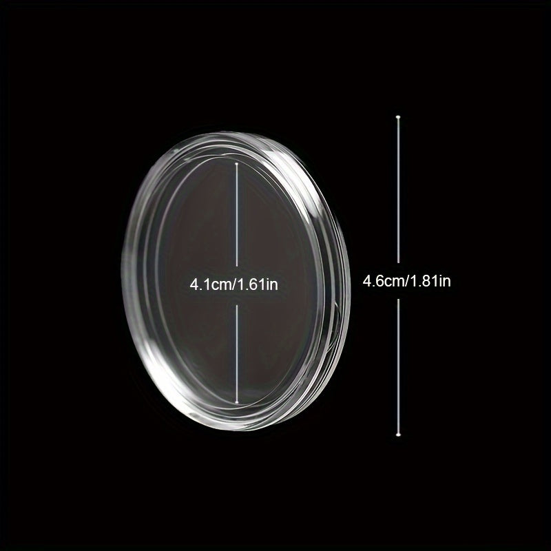Coin Collecting Supplie with Plastic, Clear Plastic Capsule Holder Storage Box - product gallery image 3