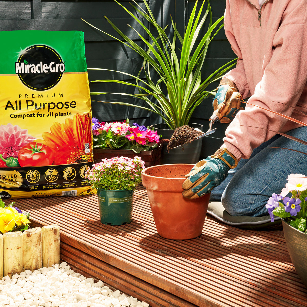 Compost with 20L, Miracle-Gro All Purpose Nutrient-Enriched - product gallery image 9
