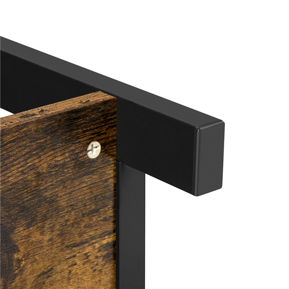 Console Table with Industrial Drawer Two Shelves for living rooms and bedrooms - product gallery image 12