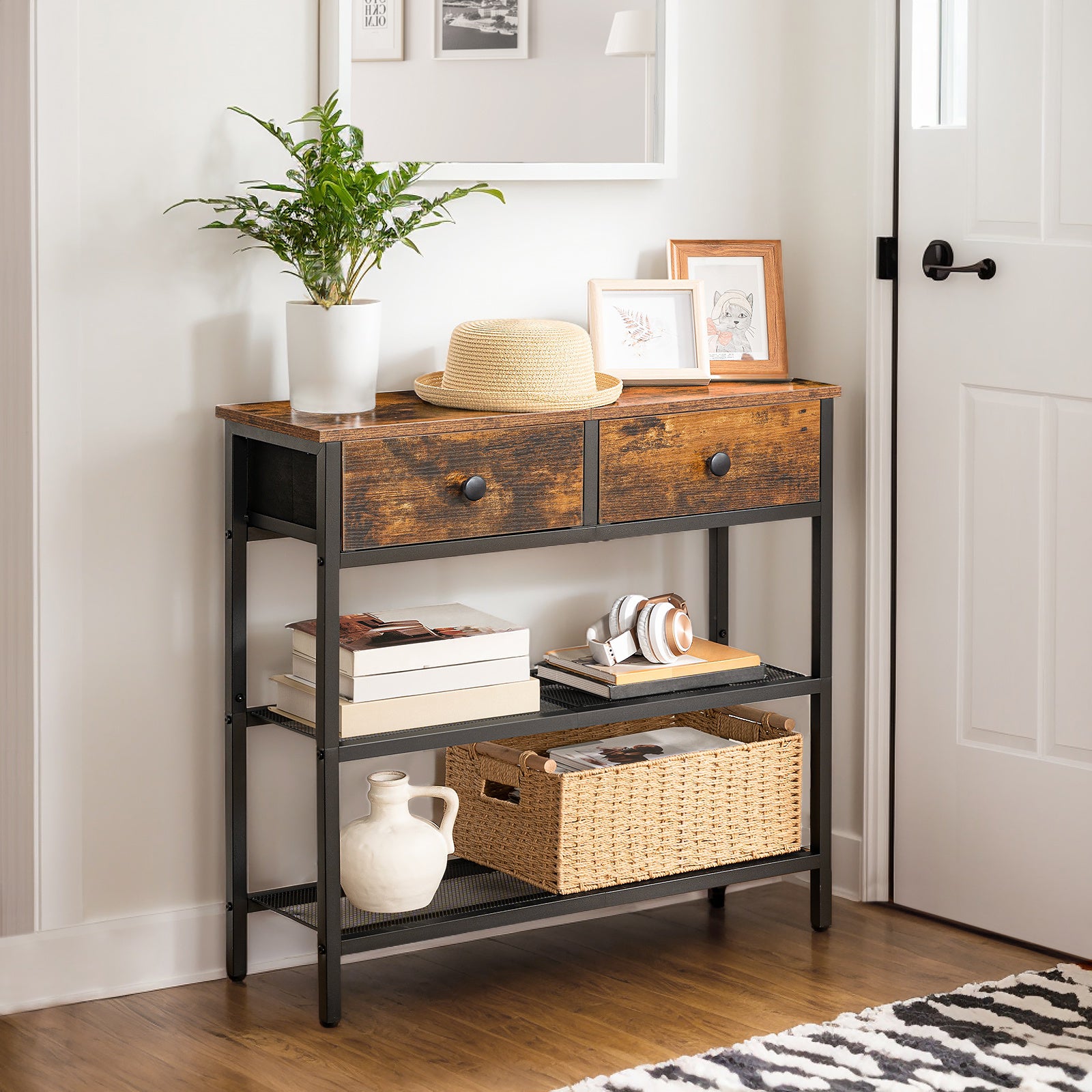 Console Table with Space-Saving, Easy Assembly for living rooms - product gallery image 4