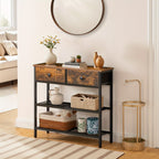 Console Table with Space-Saving, Easy Assembly for living rooms