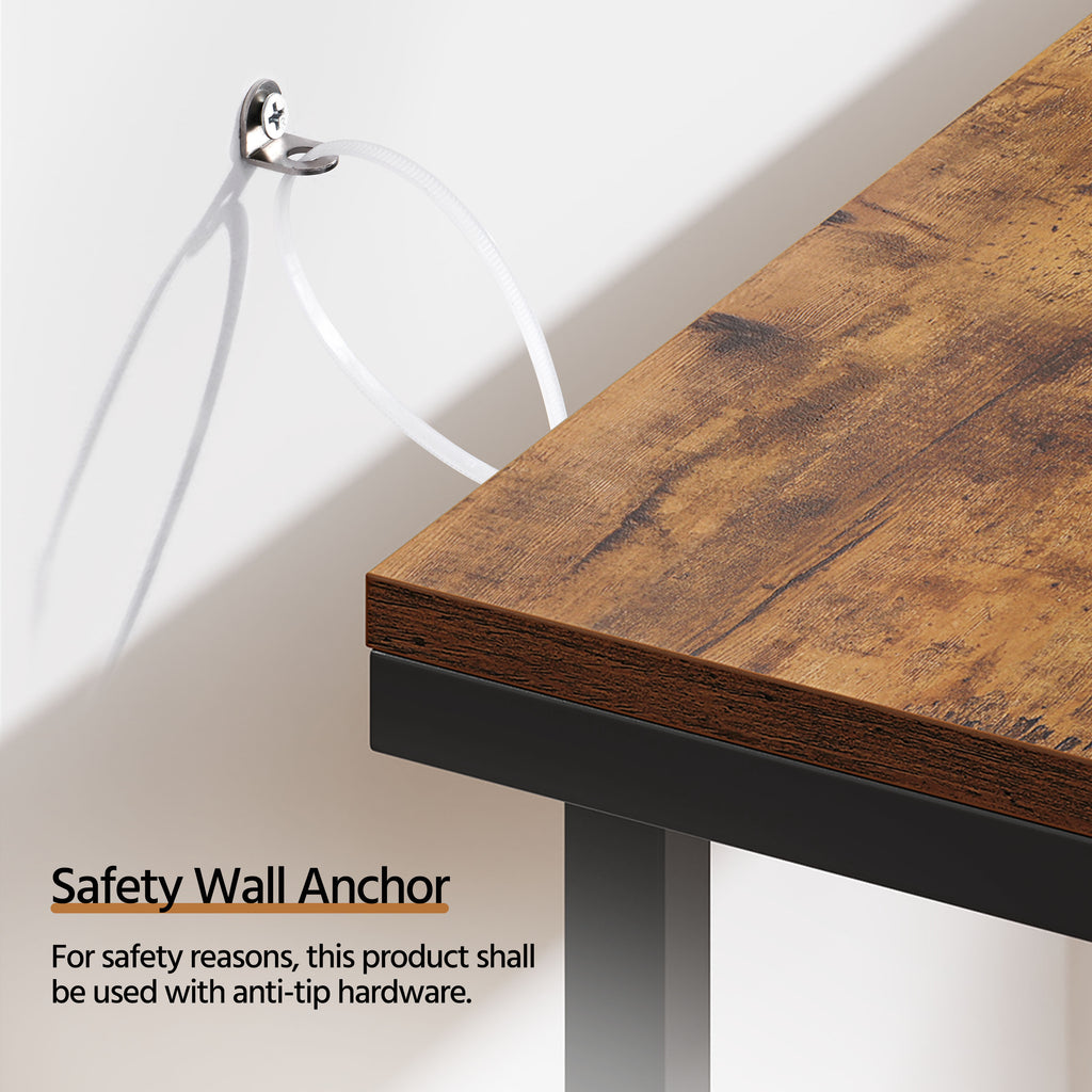Console Table with Space-Saving, Easy Assembly, Metal - product gallery image 11
