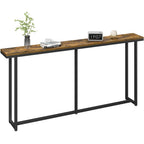 Console Table with Space-Saving, Easy Assembly, Metal - product gallery image 2