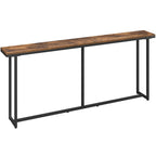 Console Table with Space-Saving, Easy Assembly, Metal - product gallery image 8