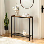 Console Table with Space-Saving, Lockable, 75cm for living rooms - product gallery image 2