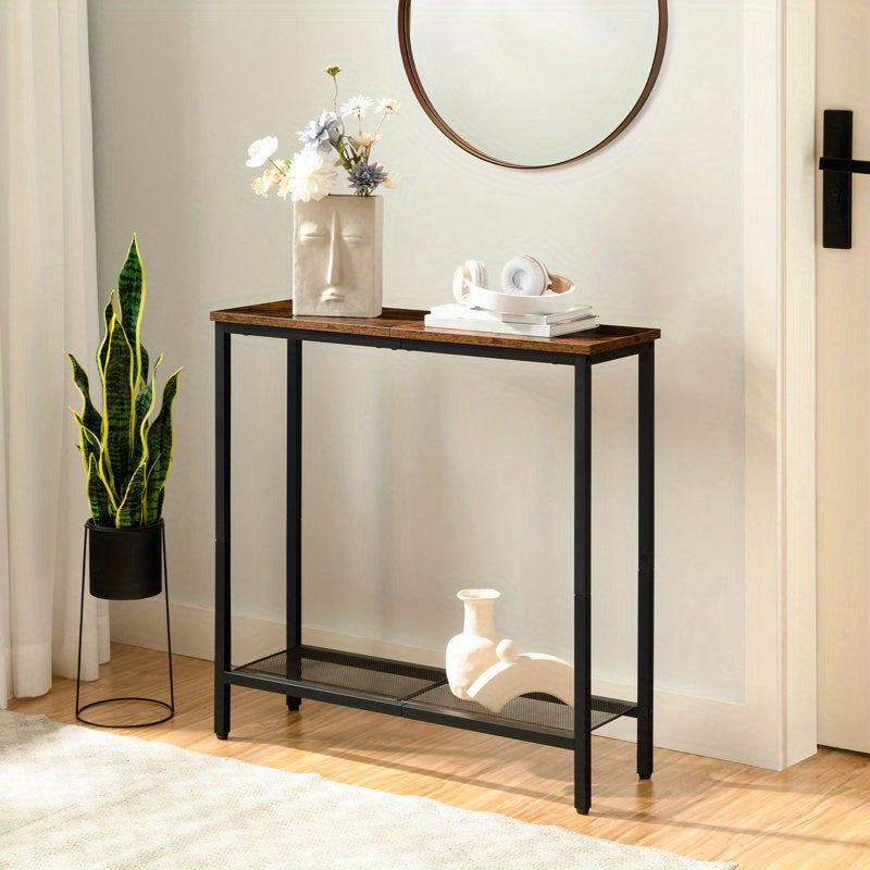 Console Table with Space-Saving, Lockable, 75cm for living rooms - product gallery image 2