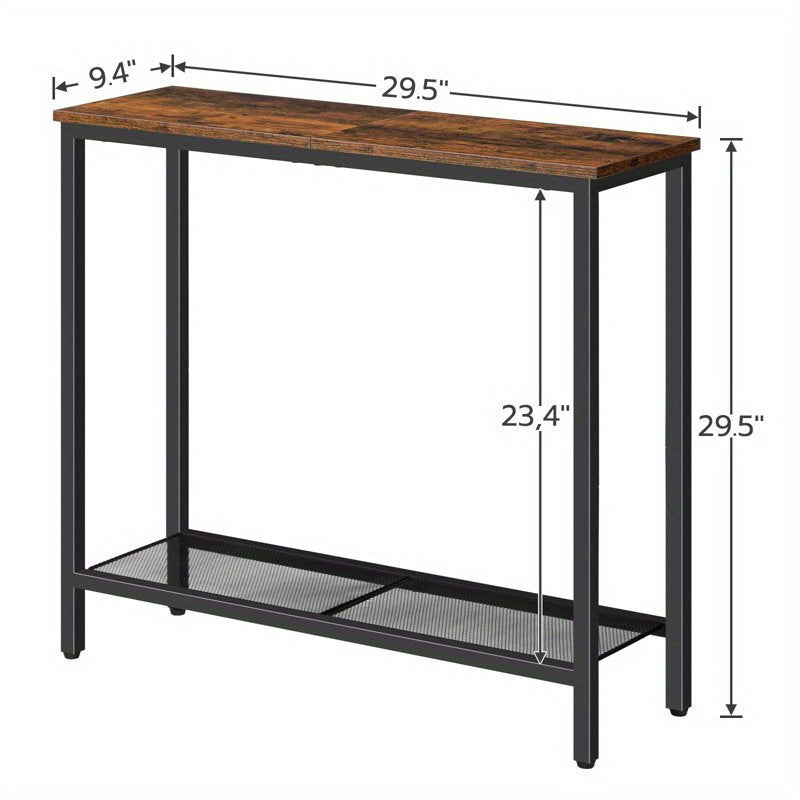 Console Table with Space-Saving, Lockable, 75cm for living rooms - product gallery image 3