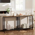Console Table with Space-Saving, Lockable, 75cm for living rooms - product gallery image 4