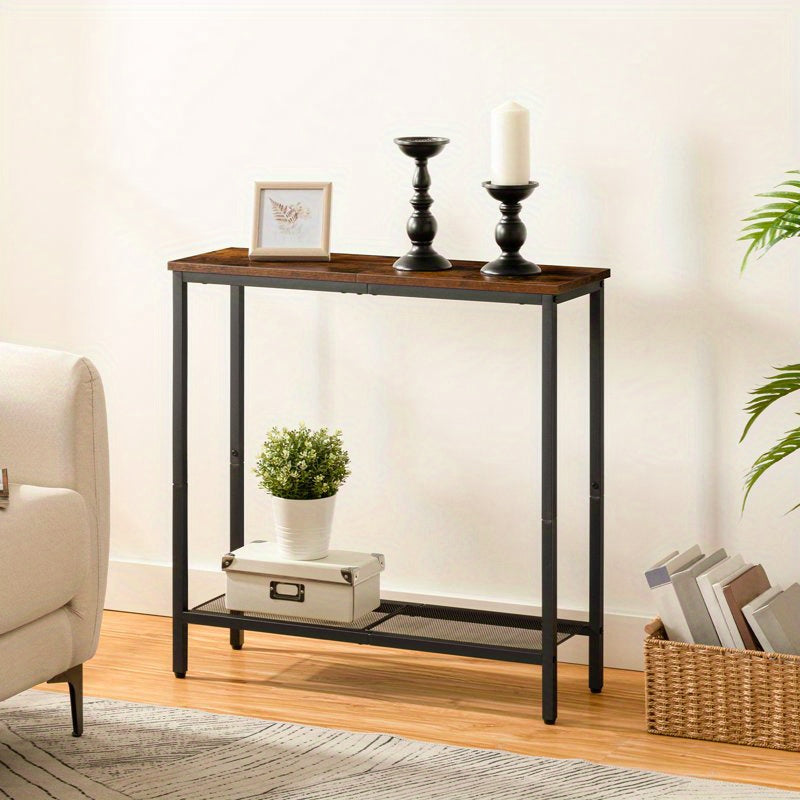 Console Table with Space-Saving, Lockable, 75cm for living rooms - product gallery image 5