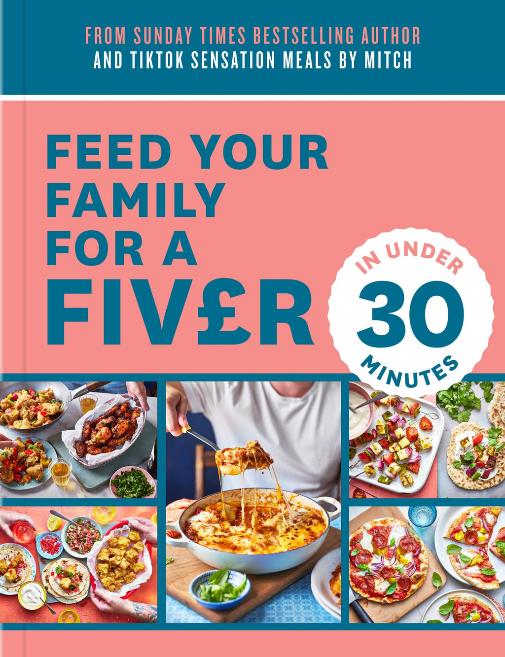 Cookbook with 1, Feed Your Family Fiver in Under for kitchens - product gallery image 2