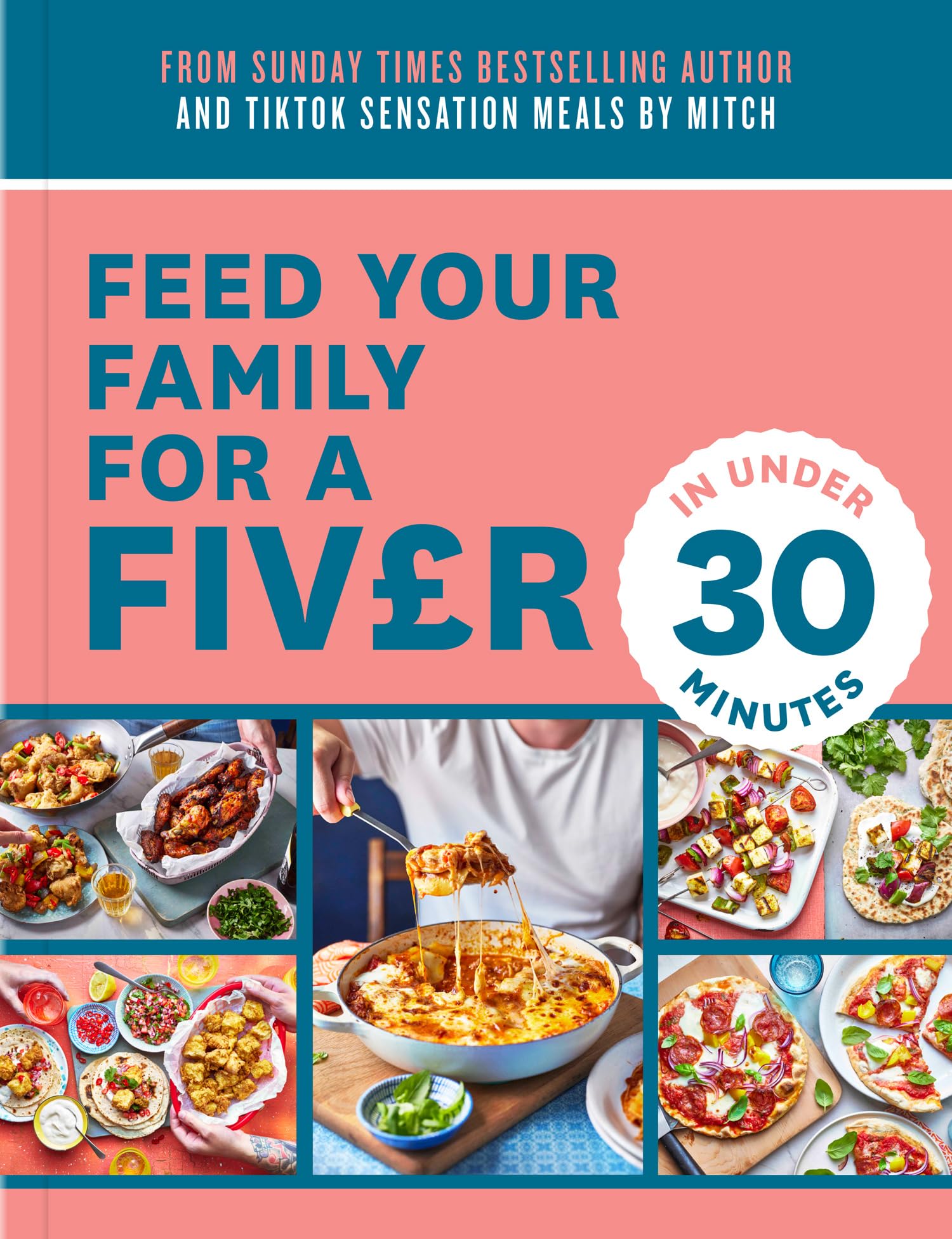 Cookbook with 1, Feed Your Family Fiver in Under for kitchens - product gallery image 2