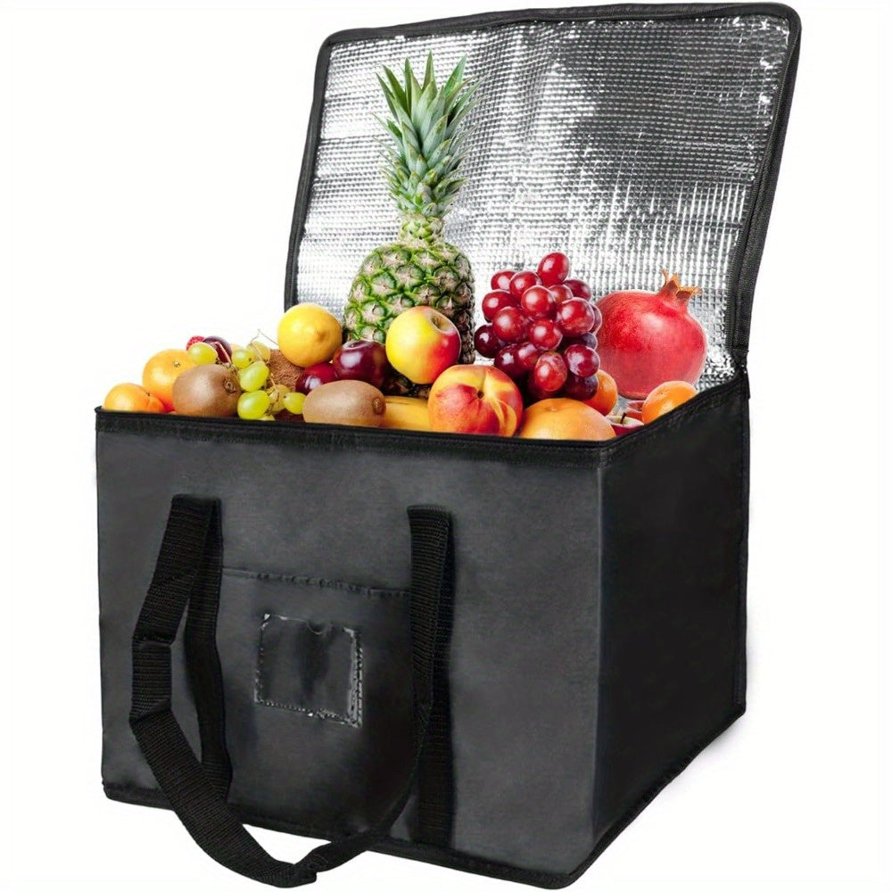 Cooler Bag with Foldable, Metal, Insulated Large Thermal Cool Camping Picnic
